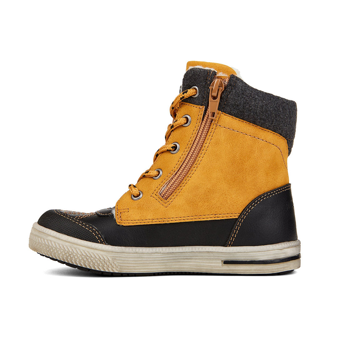 Yellow Shoes | Toddler-Winter Boots-Boys-Laced | Climate | 109650-66-climate-02_e9e77a3f-e8dc-4377-9483-aa9d323388e7-Climate-Toddler Kids Winter Boots-Riverstone-Yellow Shoes