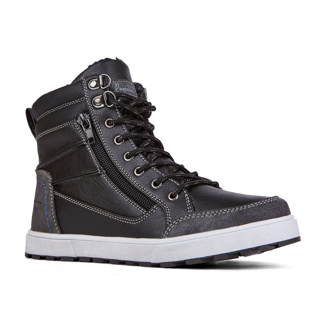 Yellow Shoes | Boys-Light Boots-Casual-Laced | Society | 109689-01-society-03_e475f496-99eb-4563-bb5c-0dcb9b9f5624-Society-Junior Kids Fashion Light Boots-Riverstone-Yellow Shoes