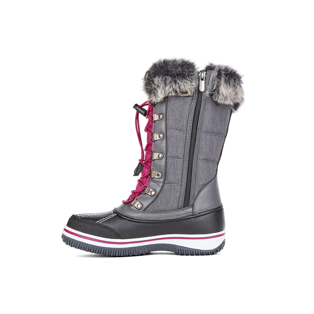 Yellow Shoes | Missy-Winter Boots-Casual-Flat & High Shaft | Siberia | 109884-05-siberia-02-Siberia-Junior Kids Winter Boots-Riverland-Yellow Shoes