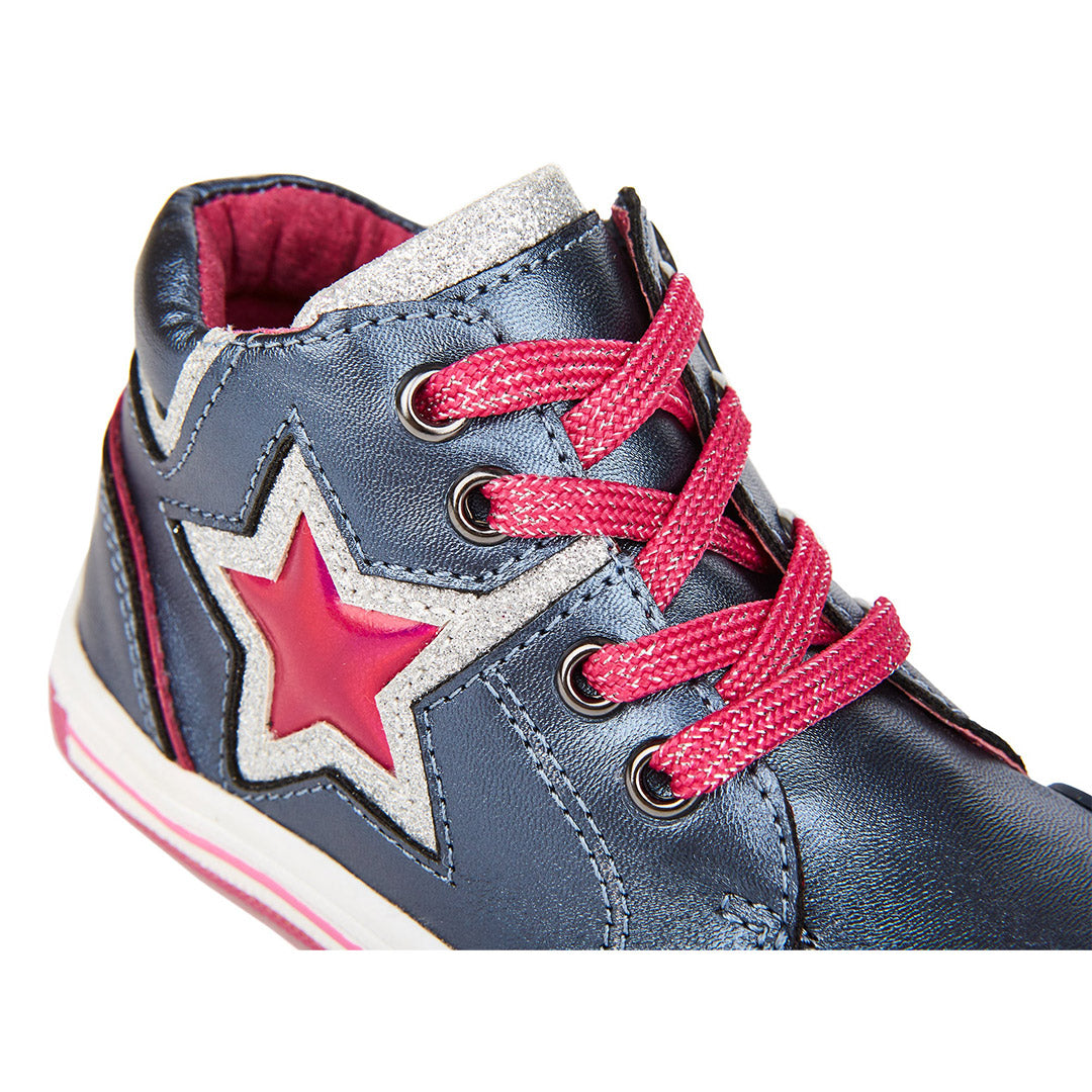 Yellow Shoes | Baby-Bootie-Girls-Laced | New Star | 110085-43-newstar-06-New Star-Baby Booties-Cocinella-Yellow Shoes