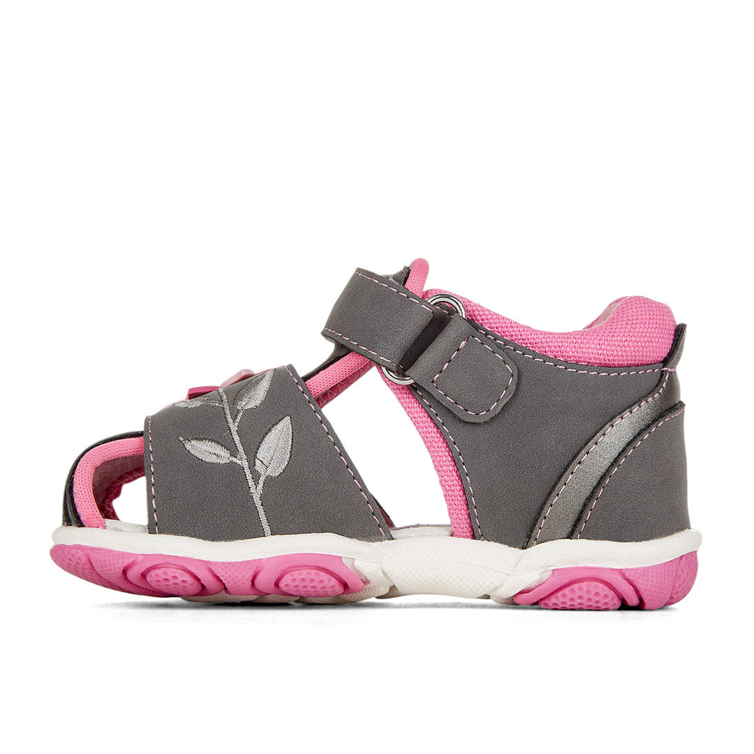 Yellow Shoes | Baby-Sandals-Girls-Sport | Cassy | 110829-05-cassy-02-Cassy-Baby Sandals-Miss Chelsee-Yellow Shoes