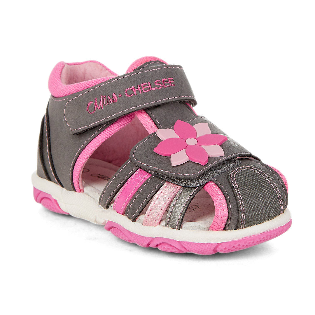 Yellow Shoes | Baby-Sandals-Girls-Sport | Cassy | 110829-05-cassy-03-Cassy-Baby Sandals-Miss Chelsee-Yellow Shoes