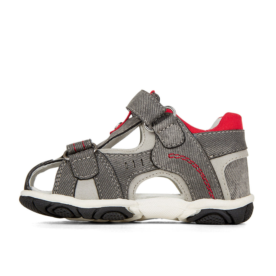 Yellow Shoes | Baby Sandals | Murphy | 110830-05-murphy-02-Murphy-Baby Sandals-Cocinella-Yellow Shoes