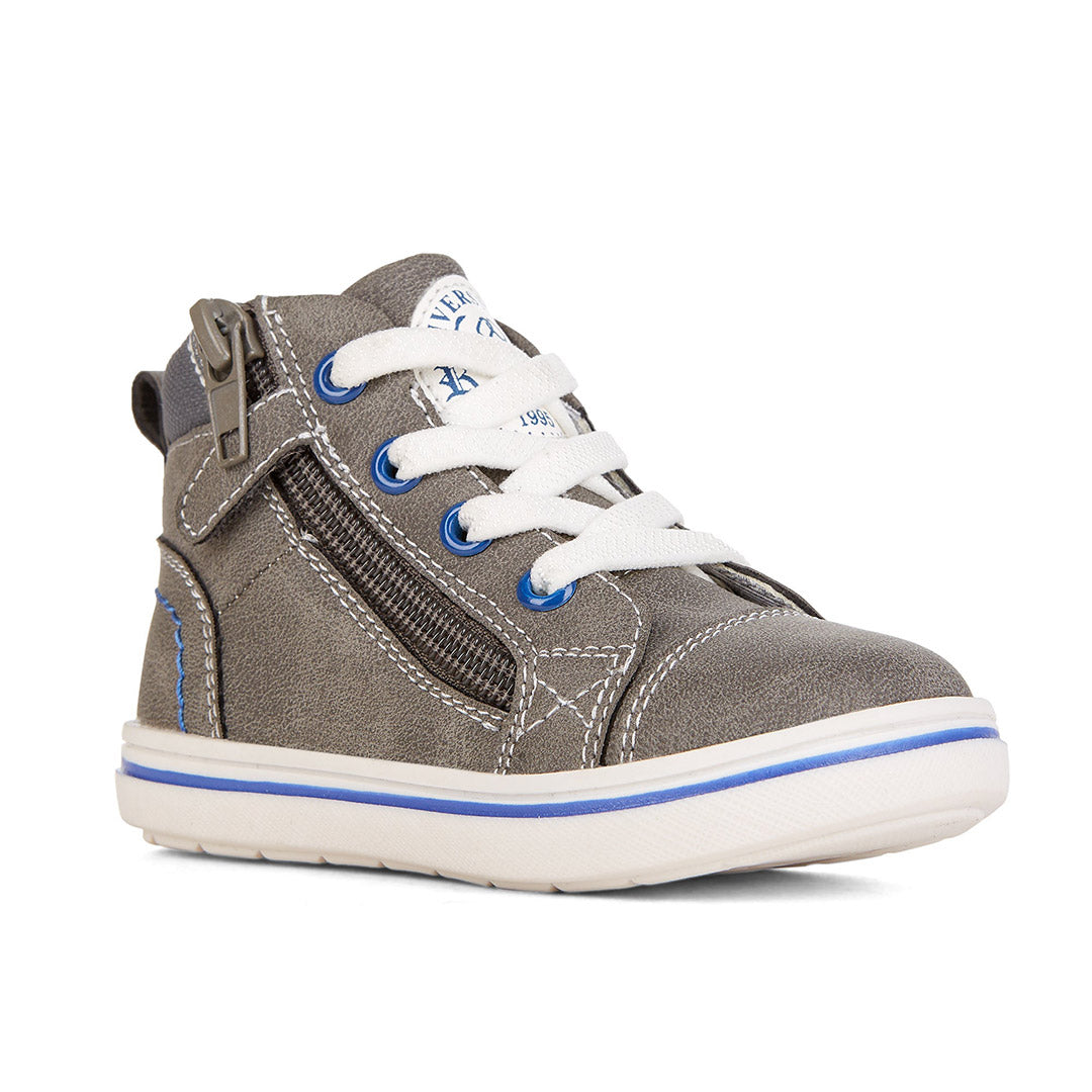Yellow Shoes | Baby-Bootie-Boys-Laced | Brody | 110842-05-brody-03-Brody-Baby Booties-Riverstone-Yellow Shoes
