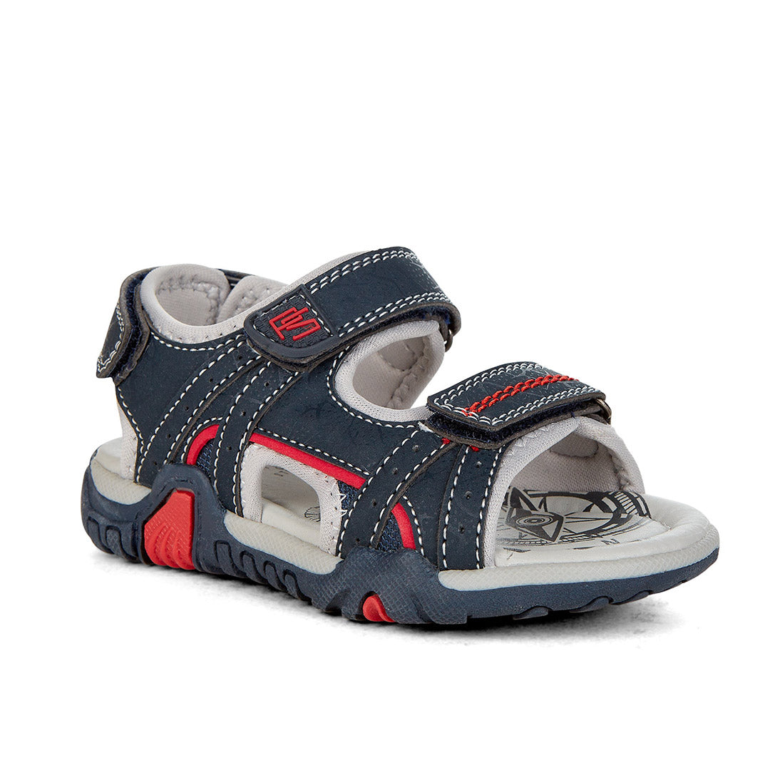 Yellow Shoes | Toddler-Sandals-Boys-Sport | Captain | 111107-43-captain-03-Captain-Baby Sandals-Riverstone-Yellow Shoes