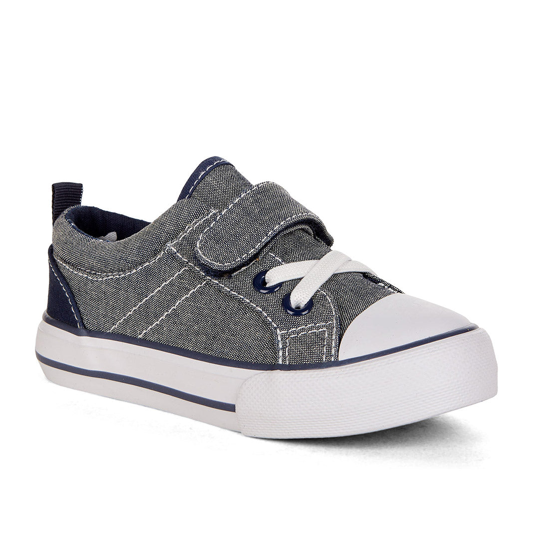 Yellow Shoes | Toddler-Athletic-Boys Athleisure-Low | Benji | 111140-43-benji-03-Benji-Toddler Kids Athletic Shoes-Konkrete-Yellow Shoes