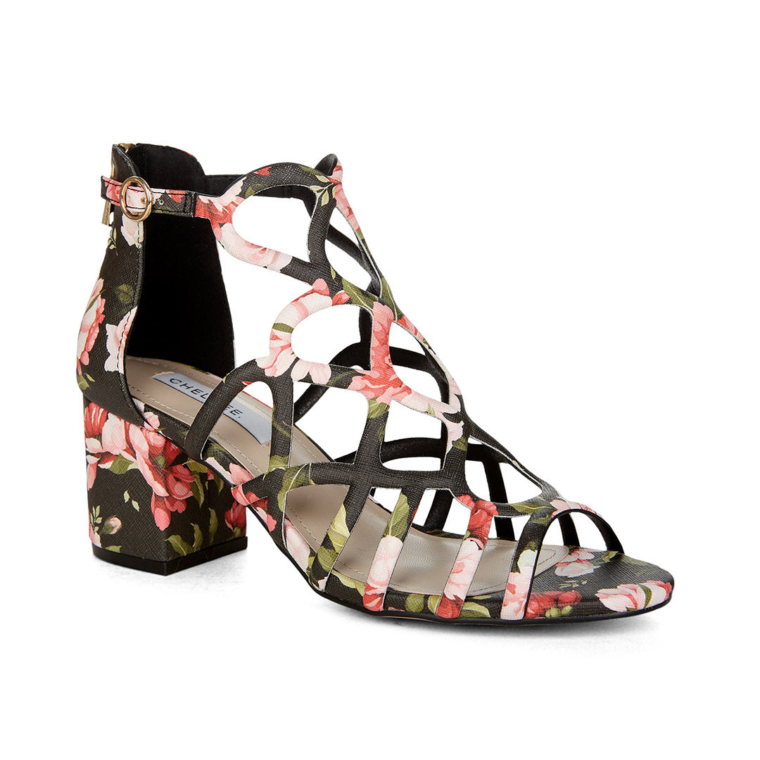 111223-04-saintlyfloral-03-Saintly Floral-Women's Sandals-Chelsee Girl-Yellow Shoes
