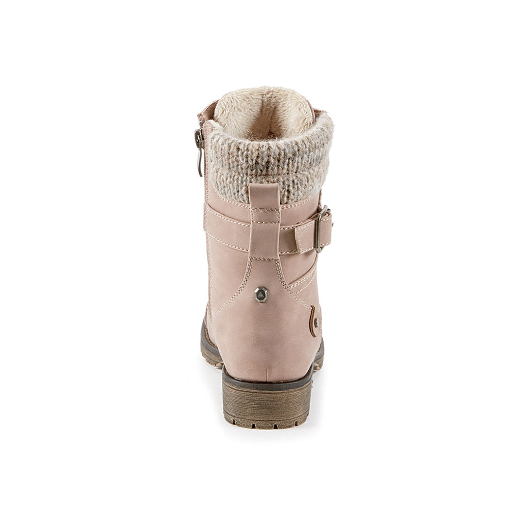 Yellow Shoes | Missy-Light Boots-Casual-Flat & Med. Shaft | Laurell | 111575-68-laurell-4-Laurell-Junior Kids Fashion Light Boots-Miss Chelsee-Yellow Shoes