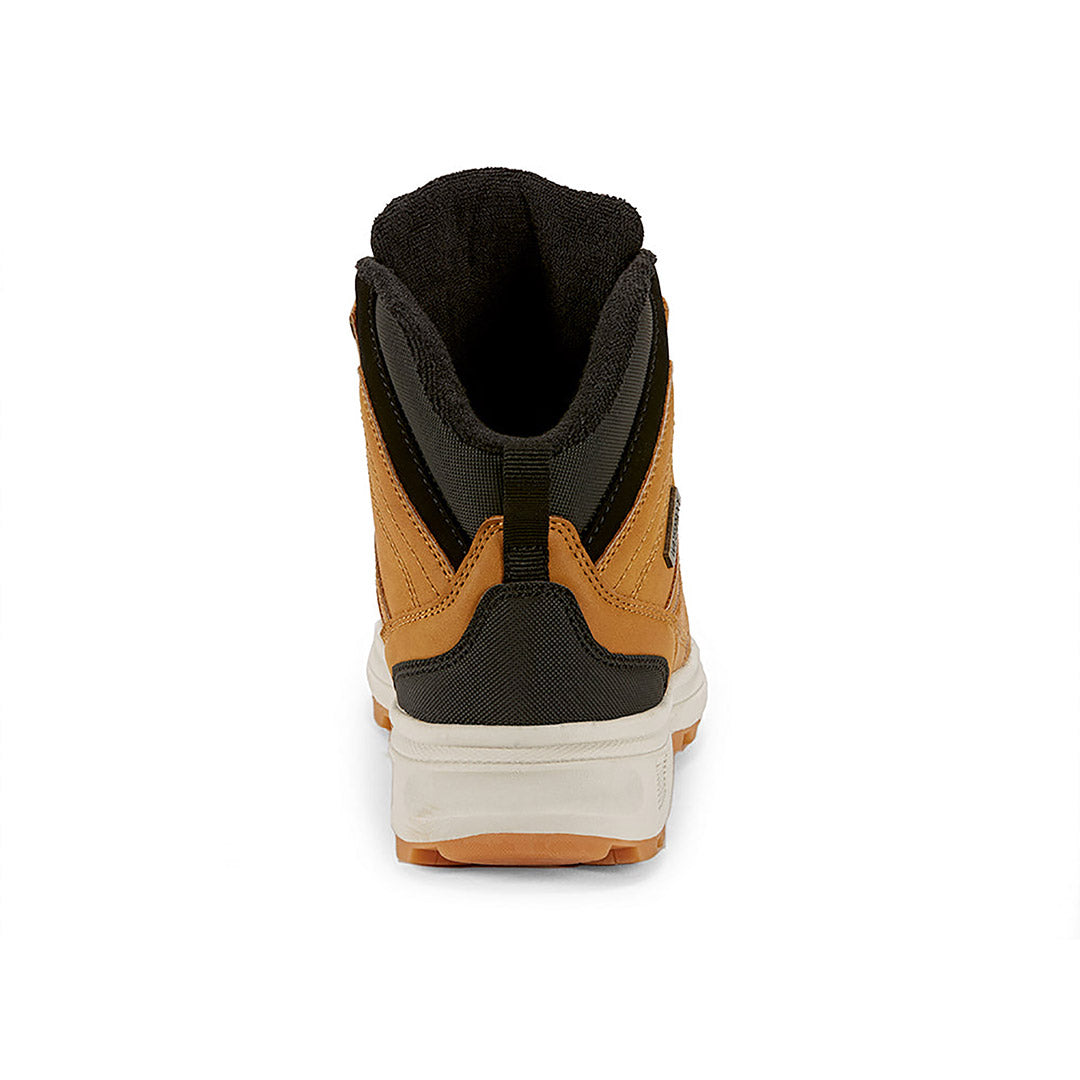 Yellow Shoes | Boys-Winter Boots-Athletic-High | Redwood | 111762-66-redwood-4-Redwood-Junior Kids Winter Boots-Konkrete-Yellow Shoes