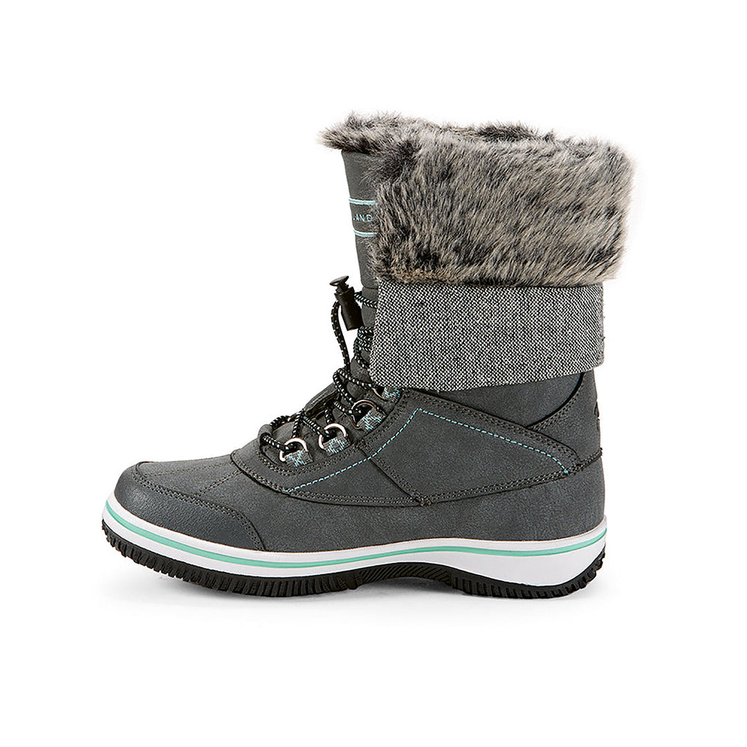 Yellow Shoes | Missy-Winter Boots-Casual-Flat & Med. Shaft | Freezia | 111764-05-freezia-3-Freezia-Junior Kids Winter Boots-Riverland-Yellow Shoes