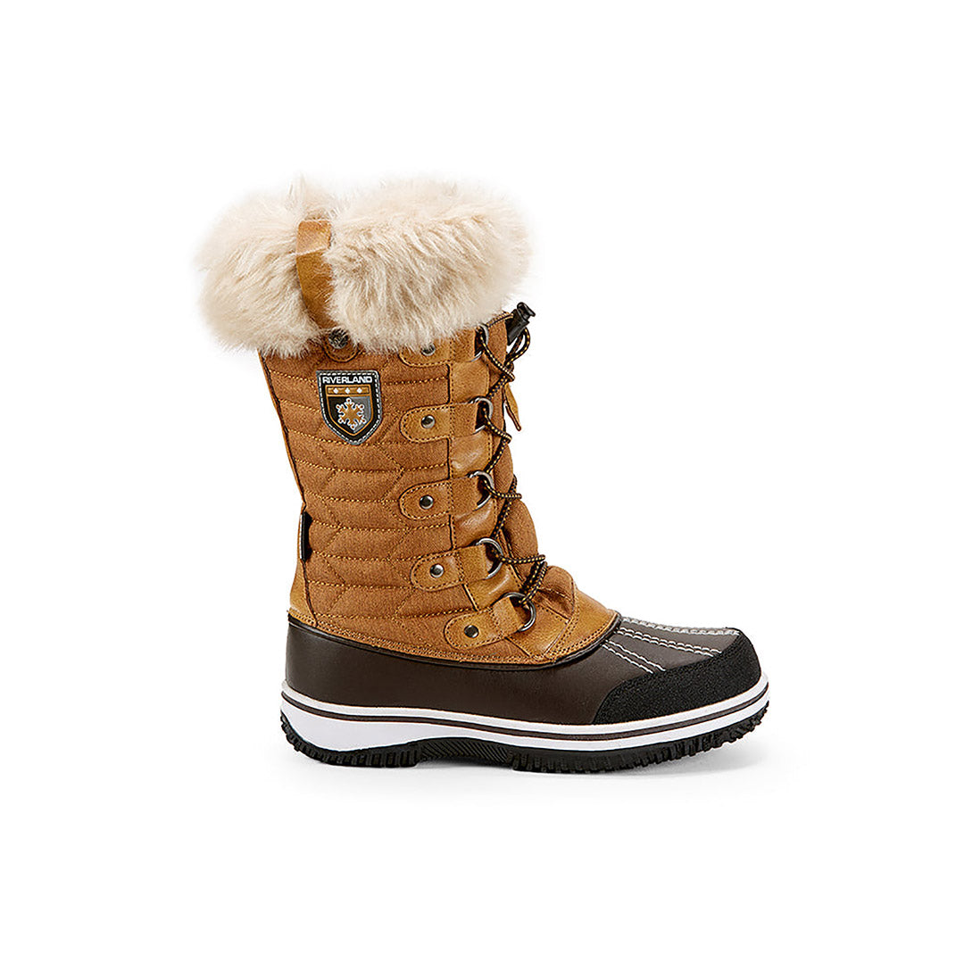 Yellow Shoes | Missy-Winter Boots-Casual-Flat & High Shaft | Frosty 2.0 | 111797-31-frosty2.0-1-2105100044-Frosty 2.0-Junior Kids Winter Boots-Riverland-Yellow Shoes