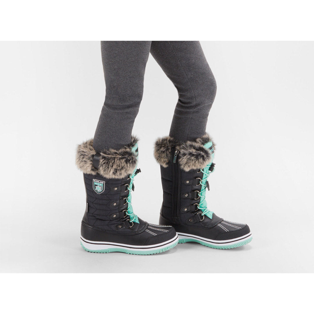 Yellow Shoes | Missy-Winter Boots-Casual-Flat & High Shaft | Frosty 2.0 | 111797-74-frosty2.0-05-Frosty 2.0-Junior Kids Winter Boots-Riverland-Yellow Shoes