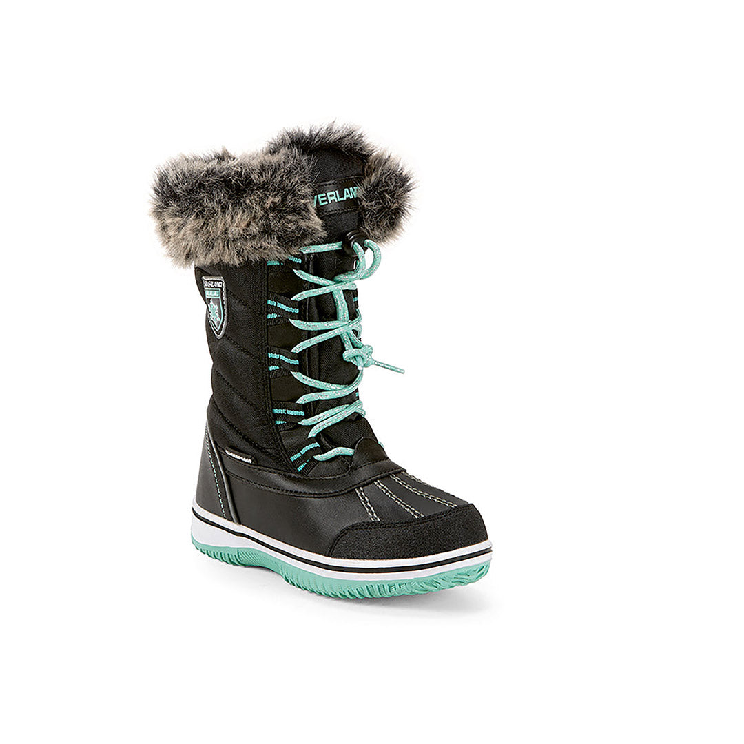 Yellow Shoes | Youth-Winter Boots-Girls-Laced | Subzero | 111818-01-subzero-2-Subzero-Toddler Kids Winter Boots-Riverland-Yellow Shoes