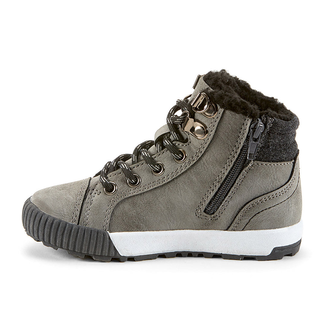 Yellow Shoes | Toddler-Bootie-Boys-Casual | Wesley | 111820-05-wesley-3-Wesley-Toddler Kids Fashion Light Boots-Riverstone-Yellow Shoes