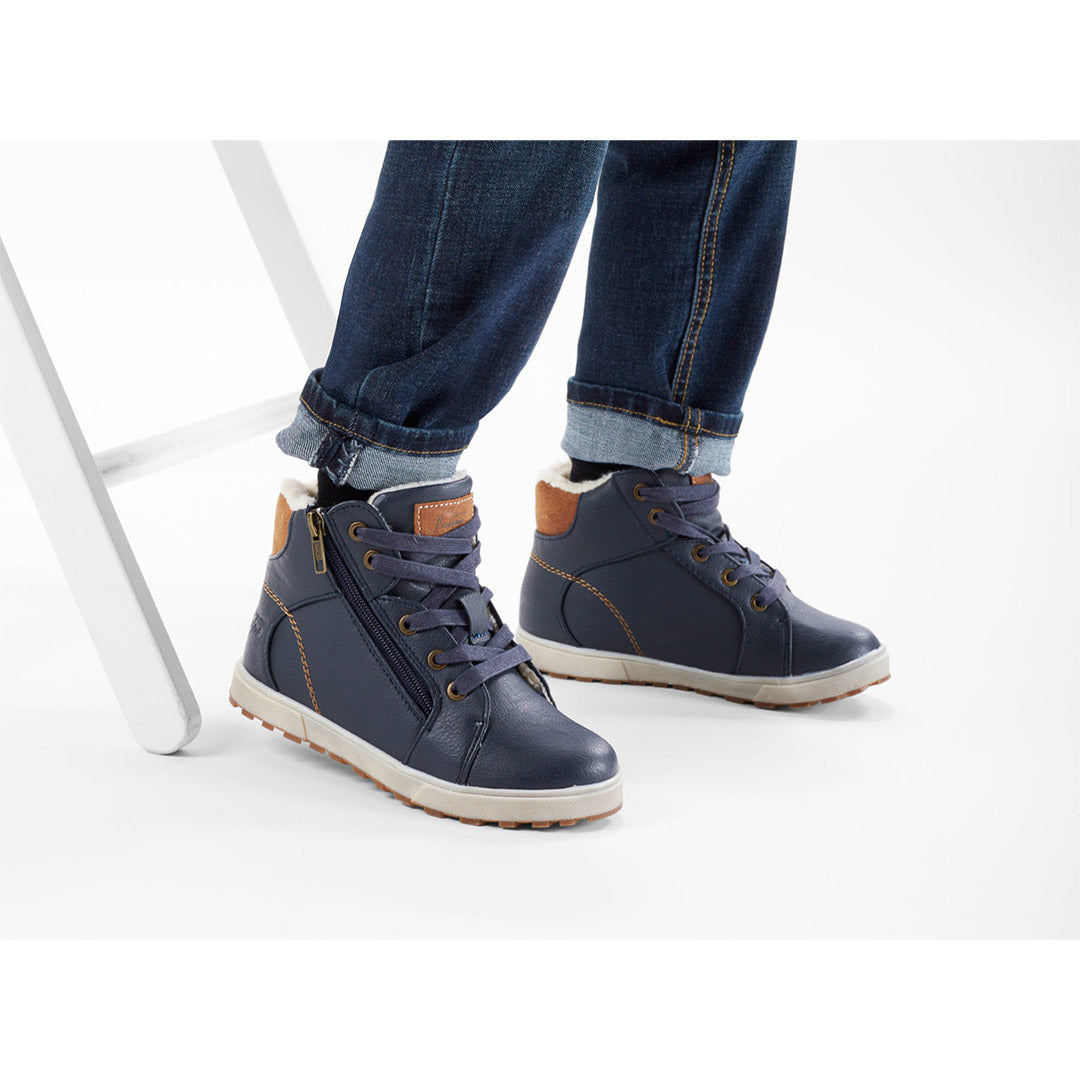 Yellow Shoes | Youth-Light Boots-Boys-Boys | Axel Yth | 111823-43-axelyth-05-Axel Yth-Baby Booties-Riverstone-Yellow Shoes