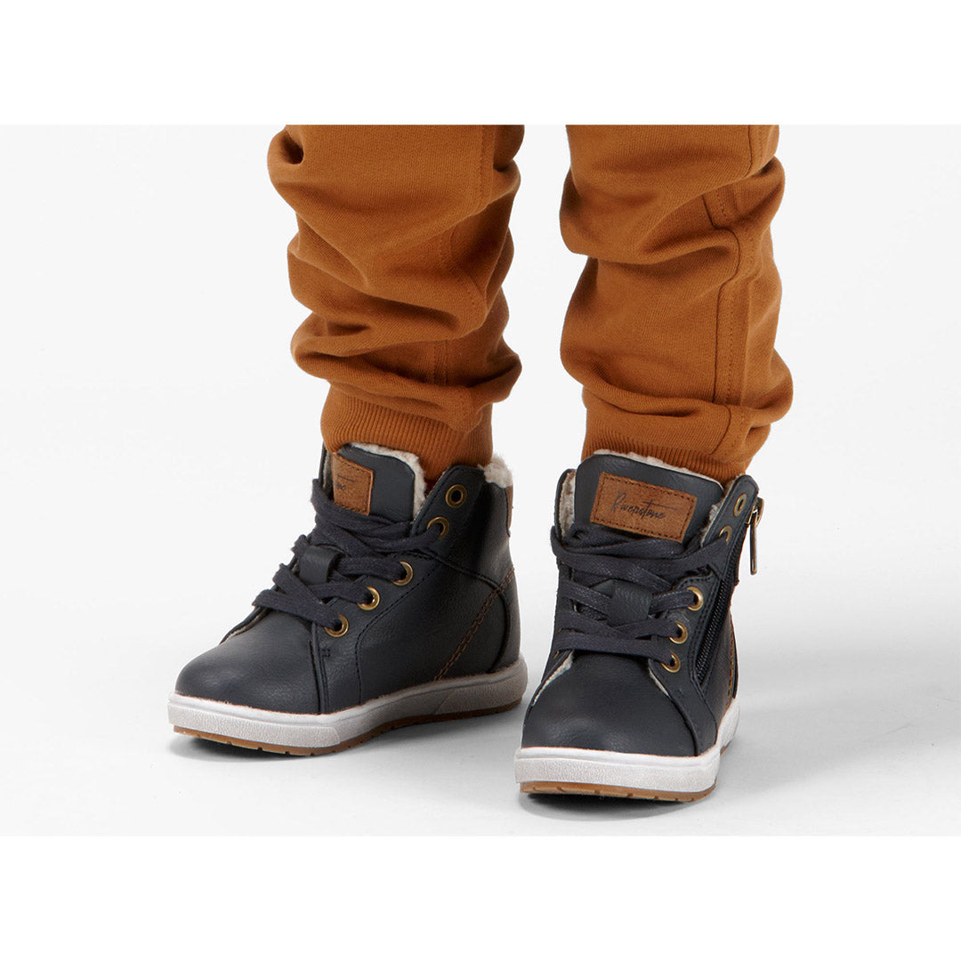 Yellow Shoes | Toddler-Bootie-Boys-Casual | Axel Tdlr | 111826-43-axeltdlr-5_0571508b-00d2-49eb-aa3b-7a3214ec356f-Axel Tdlr-Baby Booties-Riverstone-Yellow Shoes