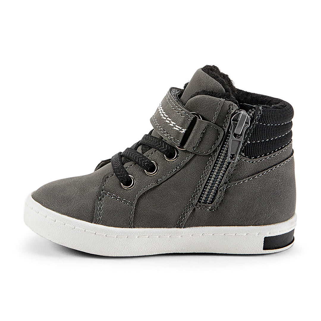 Yellow Shoes | Baby-Bootie-Boys-Lined | Rubben | 111896-05-rubben-3-Rubben-Baby Booties-Riverstone-Yellow Shoes