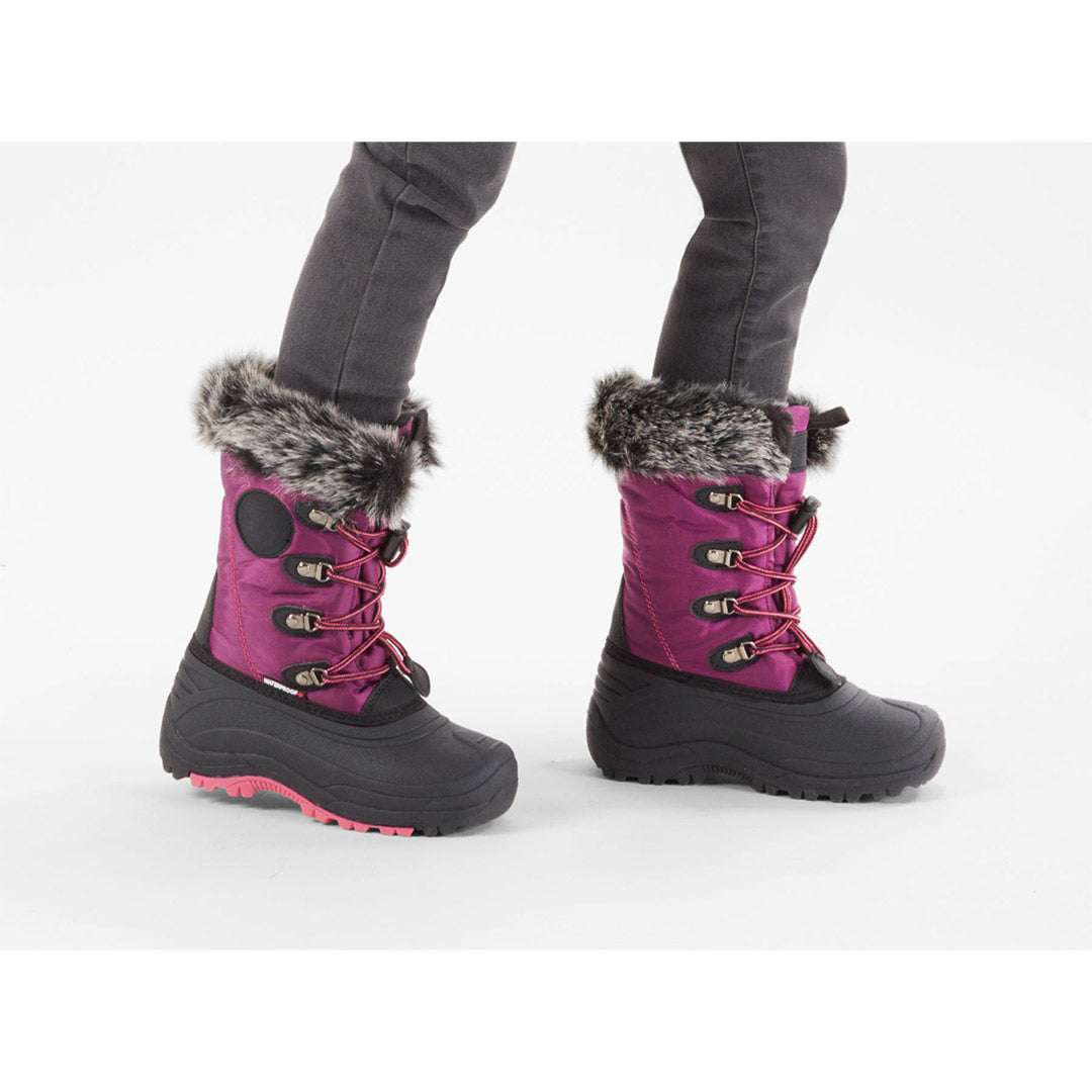 Yellow Shoes | Youth-Winter Boots-Girls-Felt Pack | Carla Yth | 111922-49-carlayth-05-Carla Yth-Toddler Kids Winter Boots-Snowblast-Yellow Shoes