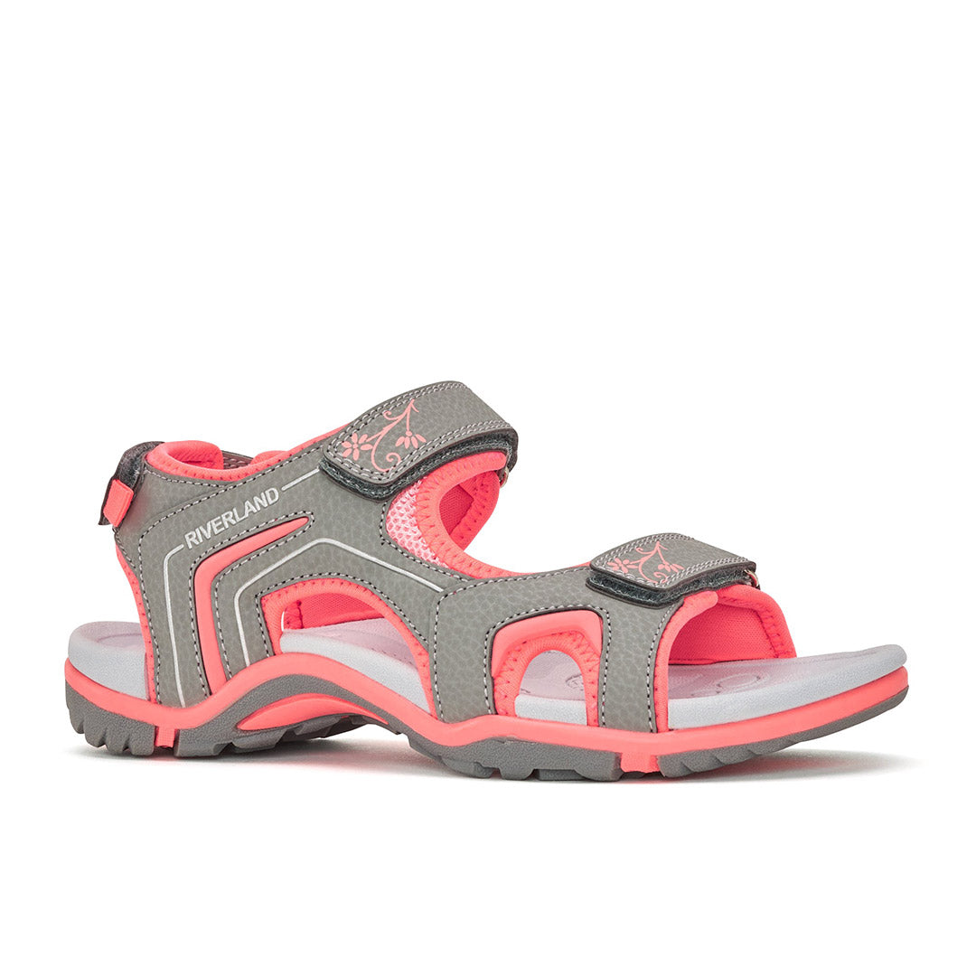 Yellow Shoes | Junior Kids Sandals | Juni | 113075-89-JUNI-2-Juni-Junior Kids Sandals-Riverland-Yellow Shoes