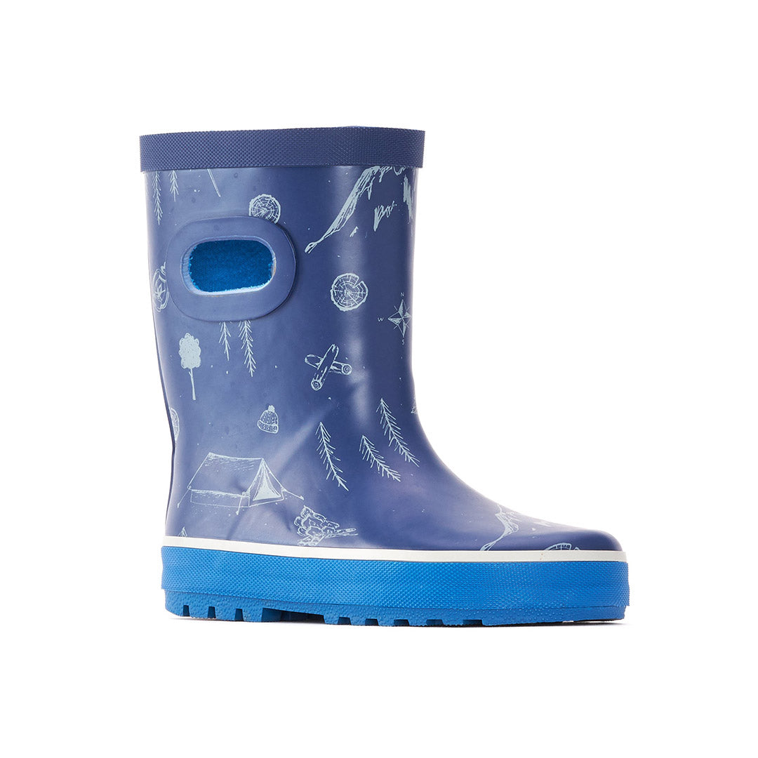 Yellow Shoes | Youth-Rainwear-Boys-Rain Boot | Firecamp | 113106-43-FIRECAMP-2-Firecamp-Toddler Kids Rain Boots and Rainwear-Riverland-Yellow Shoes