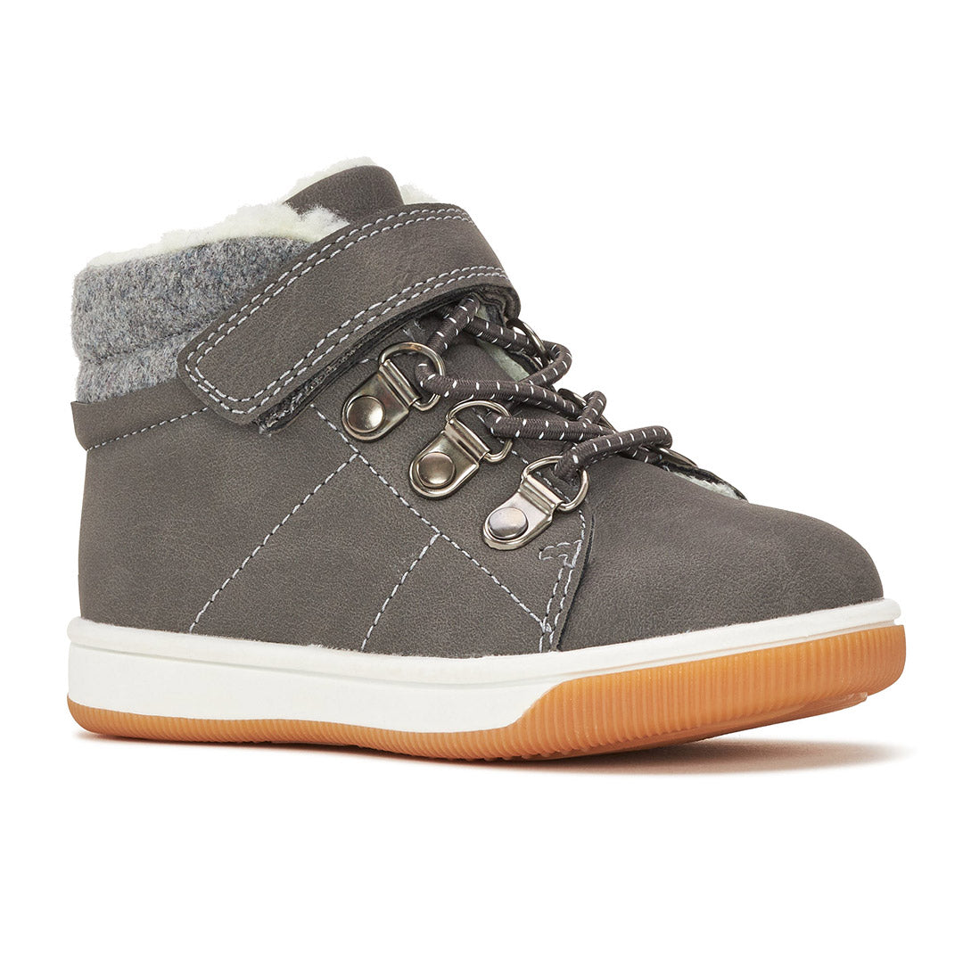 Yellow Shoes | Baby Booties | Nico | 113946-05-NICO-2-Nico-Baby Booties-Riverstone-Yellow Shoes