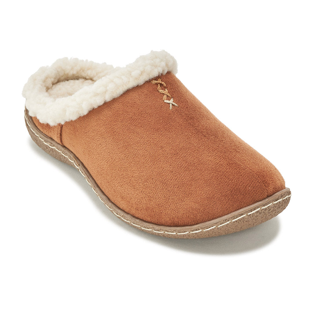 114264-10-LODGES-4-Lodges-Women's Slippers-Duvet-Yellow Shoes