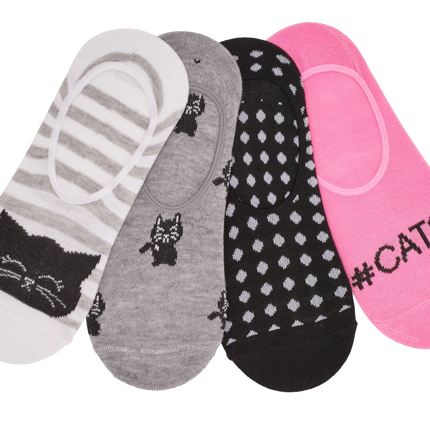 115009-00-HORIZON_4_PAIRES_DE_BAS_POUR_FEMMES-1-115009-00-HORIZON - 4 PAIRS OF SOCKS FOR WOMEN-Women's Socks | Accessories-Horizon-Yellow Shoes