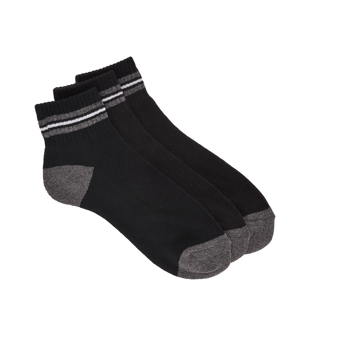 115199-01-POINT-ZERO-3-PAIRES-DE-BAS-POUR-HOMMES-STRIPE-ON-CUFF-1-2432200032-POINT ZERO - 3 Pairs of socks for Men-Men's Socks | Accessories-Point Zero-Yellow Shoes