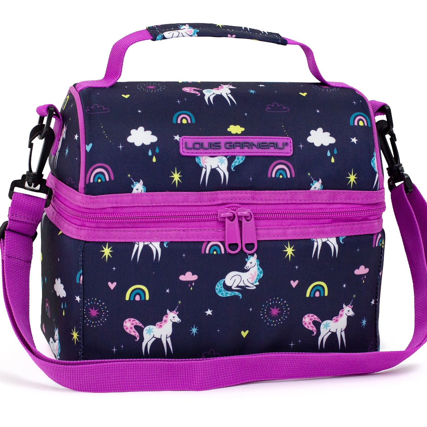115252-43-LOUIS_GARNEAU_LICORNES_BOITE_A_LUNCH-01-2443100032-Louis Garneau Unicorn Lunch Bag-Kids Lunch Bags | Accessories-Louis Garneau-Yellow Shoes