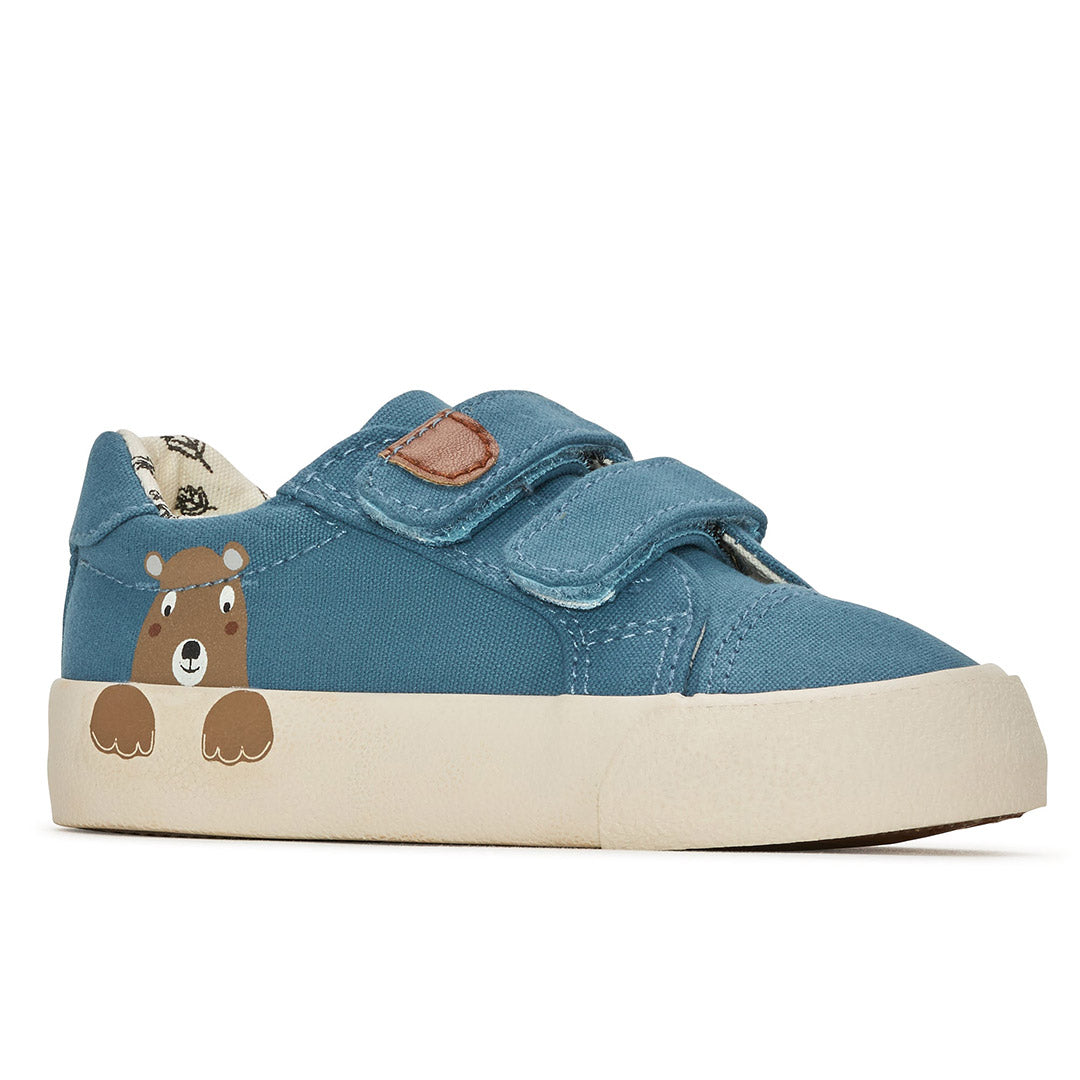 Yellow Shoes | Baby-Athletic-Boys Athleisure-Low | Petit Ours | 115328-95-PETITOURS-2-Petit Ours-Baby Athletic Shoes-Yellow-Yellow Shoes