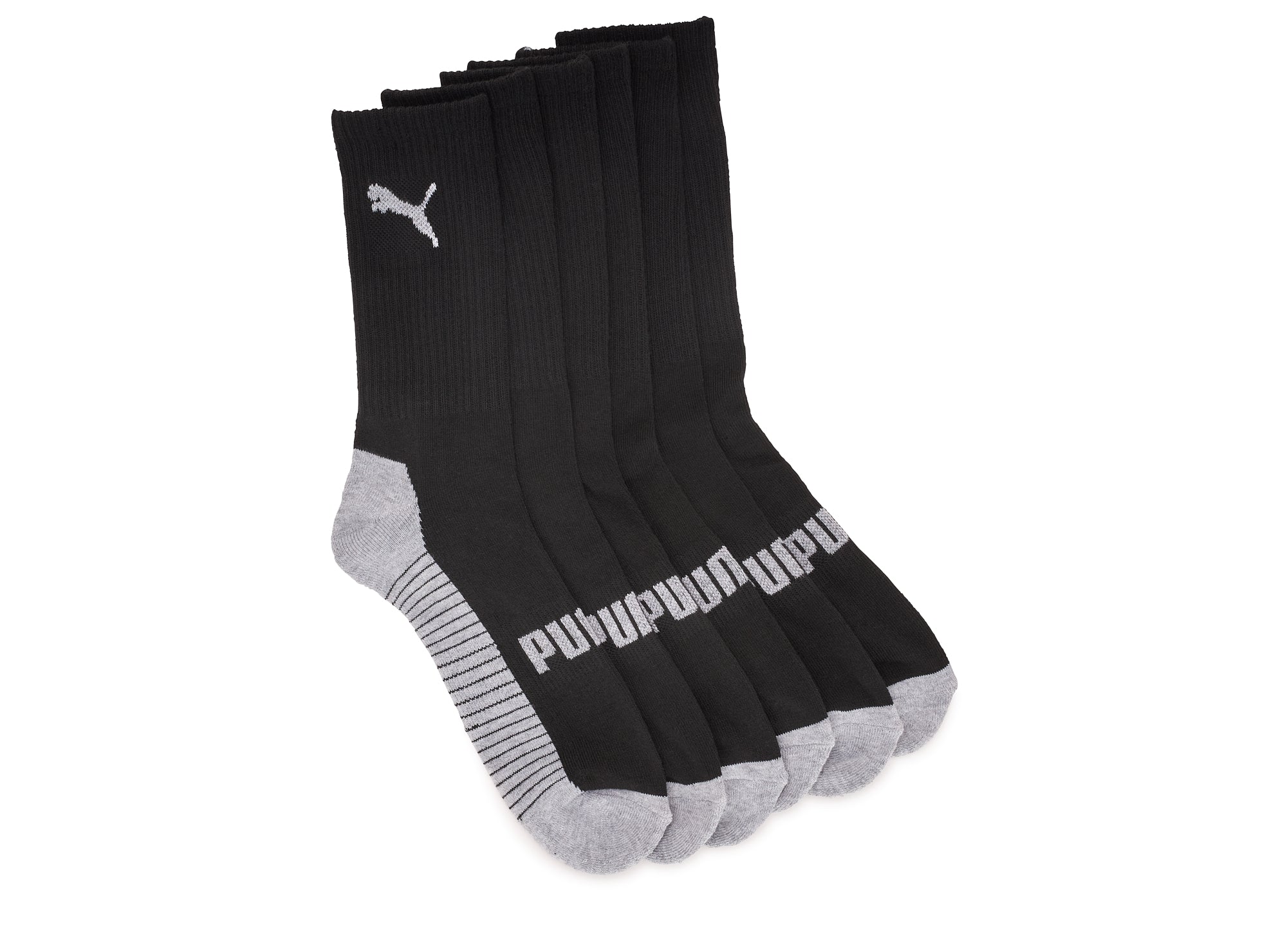115832-15-PUMA_6_paires_de_bas_pour_hommes-1-2495700032-PUMA | 6 pairs of socks for men-Men's Socks | Accessories-Puma-Yellow Shoes