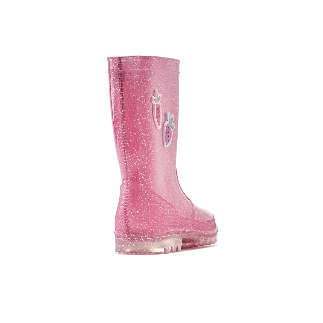Yellow Shoes | Toddler-Girl-Rainwear-Rain Boot-Rain Boot | Fraise | 116227-49-FRAISE-5-Fraise-Toddler Kids Rain Boots and Rainwear-Yellow-Yellow Shoes