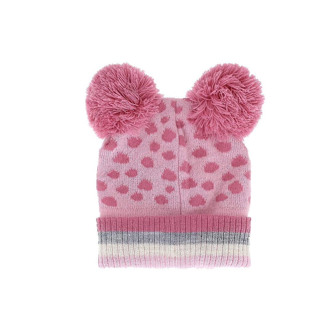 116258-68-DENSLEY_CO_TUQUE_POUR_ENFANTS_LEOPARD_46_ANS-2-Densley & Co - Kids Toque Leopard 4-6 Years-Kids Hats | Accessories-Densley & Co-Yellow Shoes