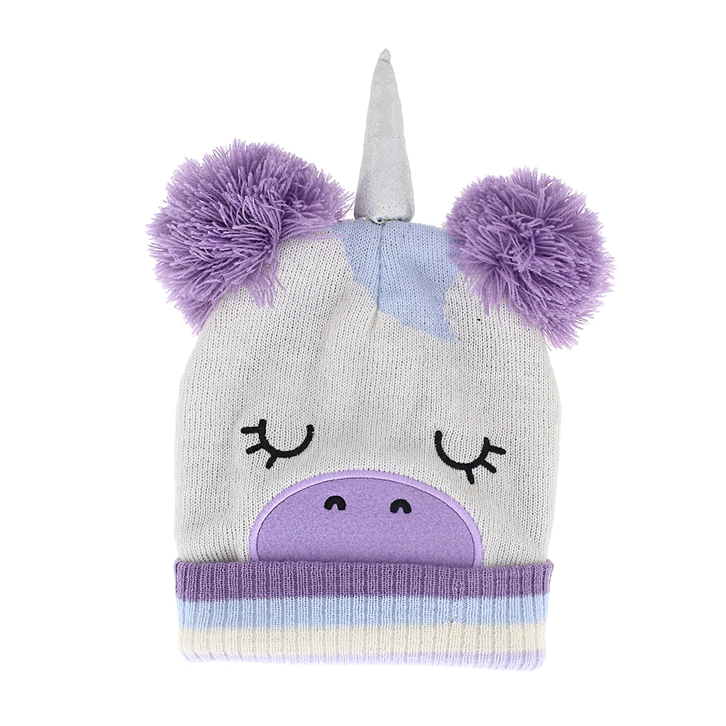 116259-97-DENSLEY_CO_TUQUE_POUR_ENFANTS_LICORNE_46_ANS-1-116259-97-Densley & Co - Kids Toque Unicorn 4-6 Years-Kids Hats | Accessories-Densley & Co-Yellow Shoes