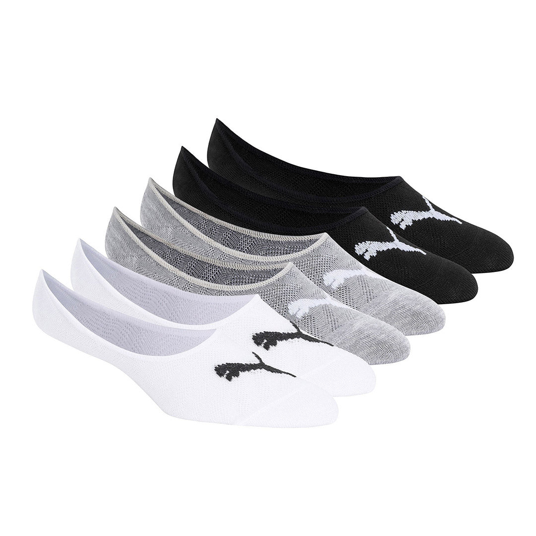 116515-06-PUMA-6-paires-de-bas-pour-femmes-P116259107-01-116515-06-PUMA | 6 pairs of socks for women-Women's Socks | Accessories-Puma-Yellow Shoes