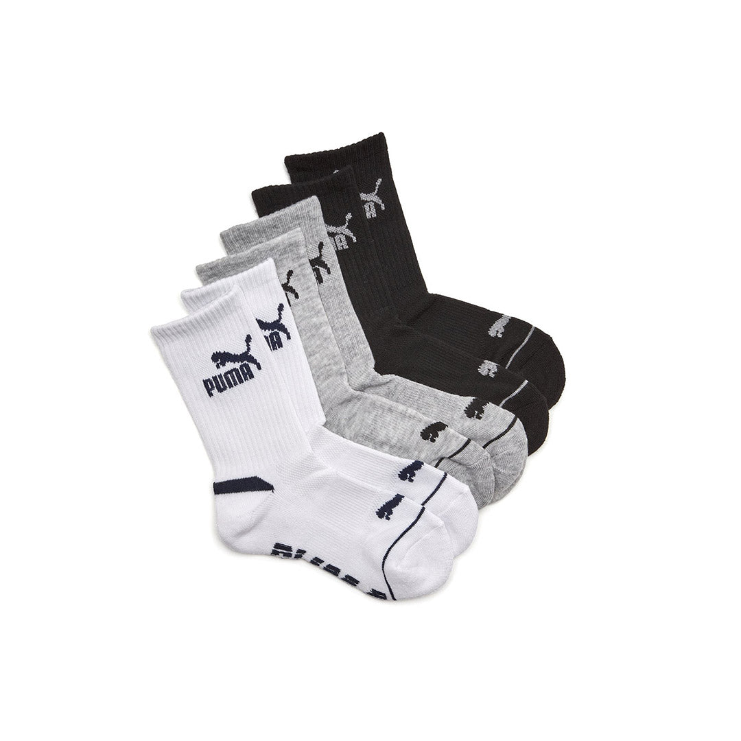 Yellow Shoes | Accessories-Boys-Socks-Sport | PUMA | 6 pairs of socks for kids Size 5-6.5 | 116529-78-PUMA-6-paires-de-bas-pour-enfants-P117163110-01-1-2564100040-PUMA | 6 pairs of socks for kids Size 5-6.5-Kids Socks | Accessories-Puma-Yellow Shoes