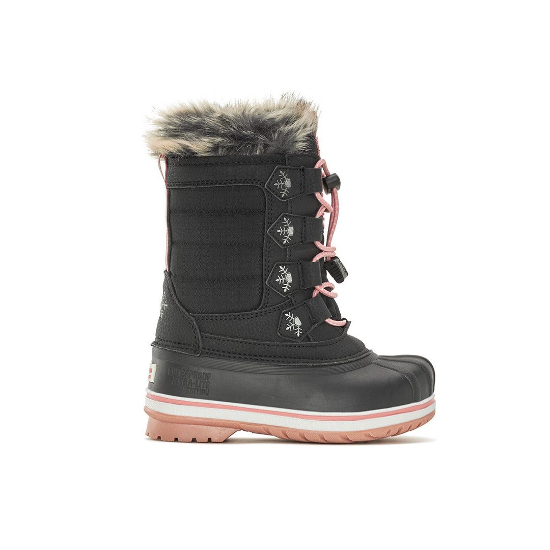 Yellow Shoes | Toddler Kids Winter Boots | Sylvia Tdlr | 116634-01-SYLVIA_TDLR-1-116634-01-SYLVIA TDLR-Toddler Kids Winter Boots-Konkrete-Yellow Shoes