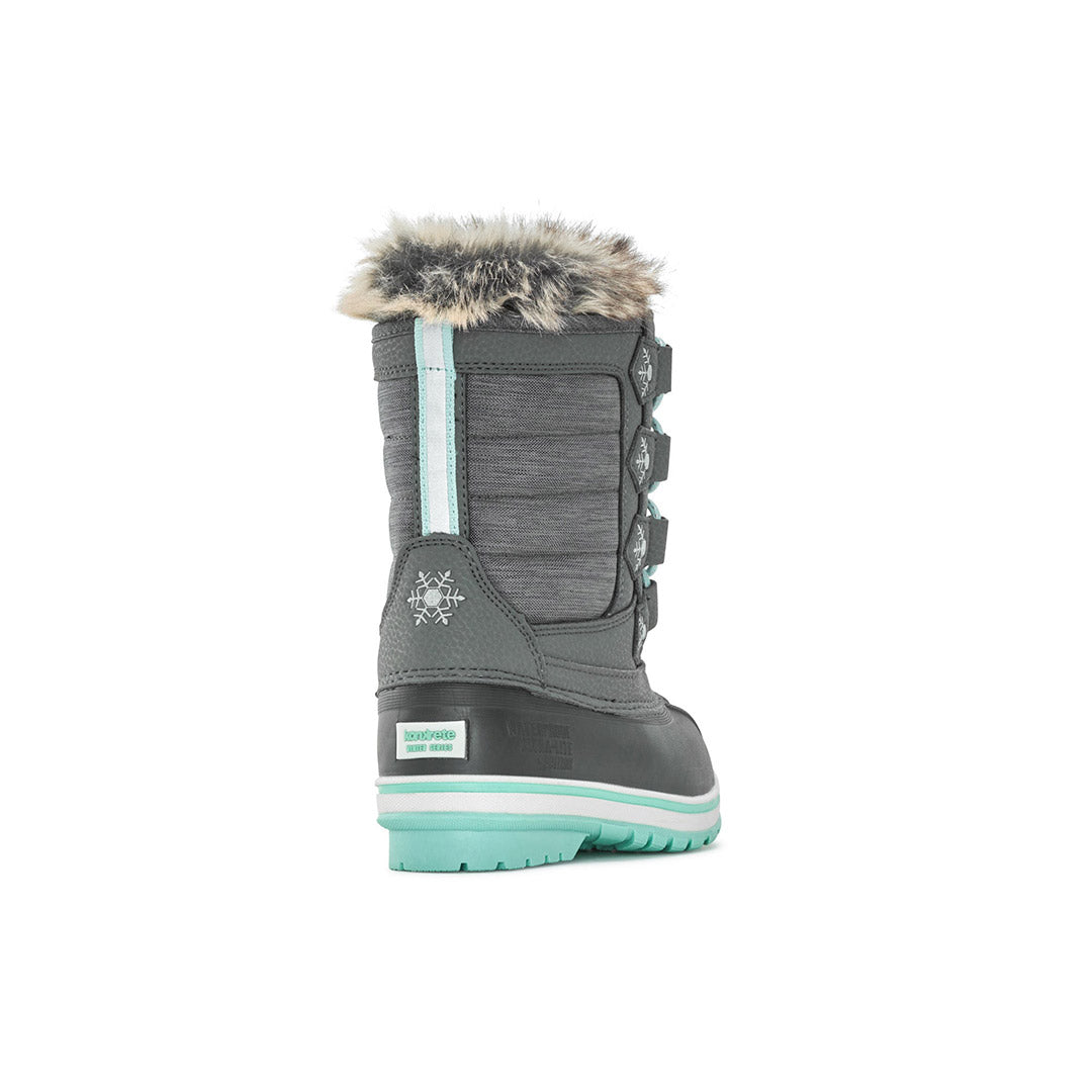 Yellow Shoes | Toddler Kids Winter Boots | SYLVIA TDLR | 116634-88-SYLVIA_TDLR-5-SYLVIA TDLR-Toddler Kids Winter Boots-Konkrete-Yellow Shoes
