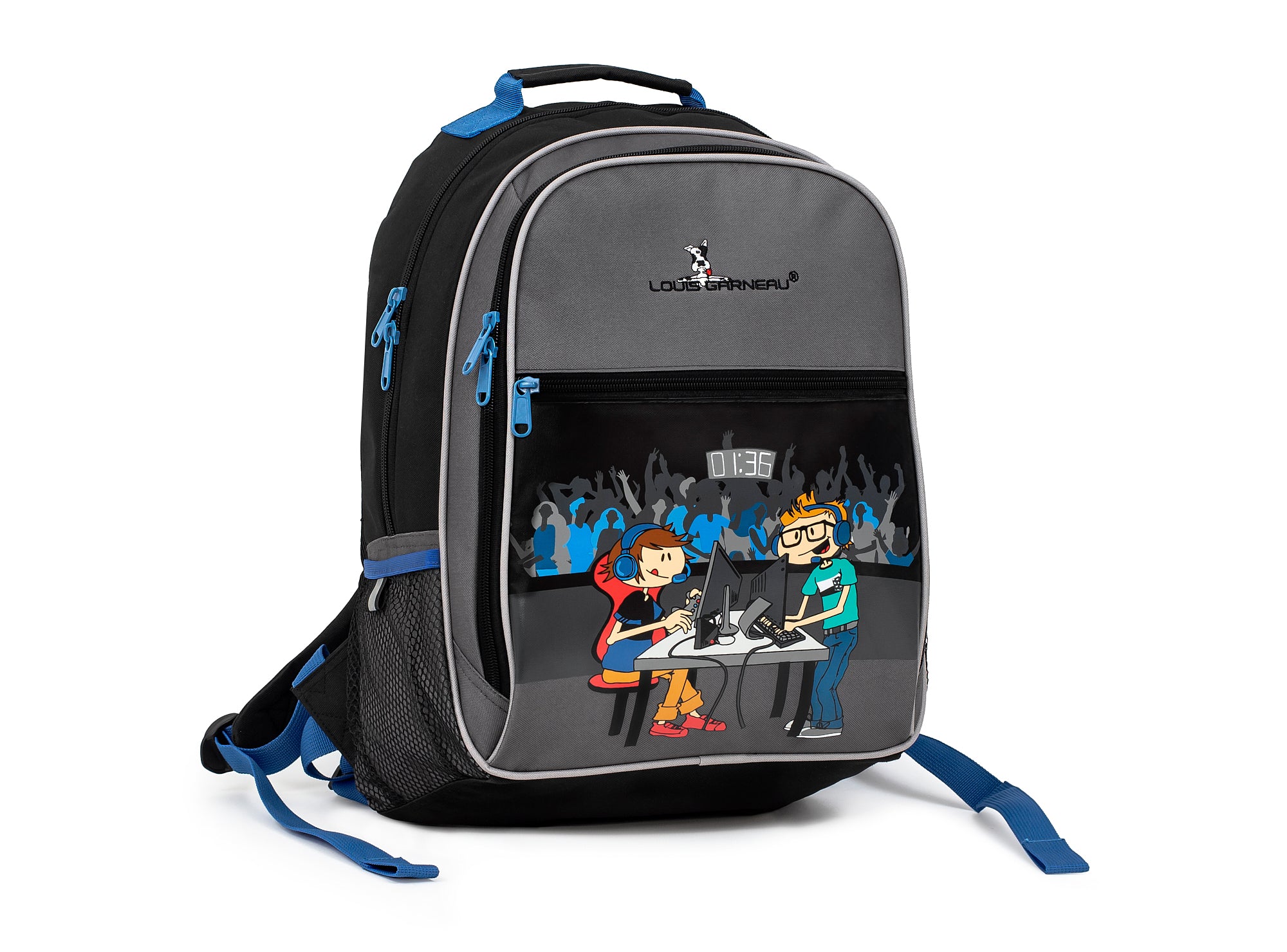 Yellow Shoes | Accessories-Boys-School Items-Backpack | LOUIS GARNEAU JEUX VIDEO SAC À DOS SPORT | 116798-15-LG_JEUX_VIDEO_SAC_A_DOS_SPORT-01-2606700032-LOUIS GARNEAU VIDEO GAMES SPORT BACKPACK-Kids Backpacks | Accessories-Louis Garneau-Yellow Shoes