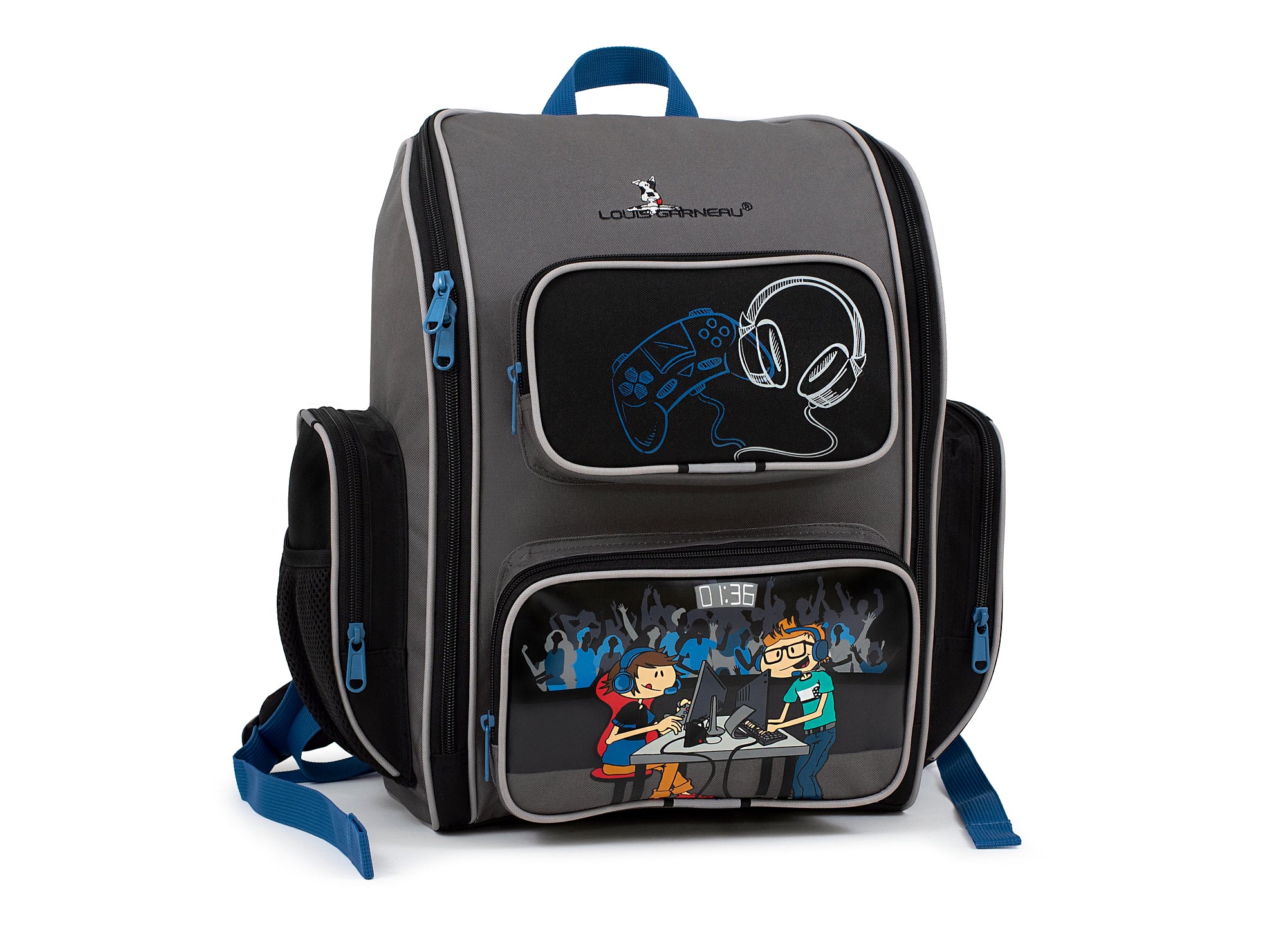 Yellow Shoes | Accessories-Boys-School Items-Backpack | LOUIS GARNEAU JEUX VIDEO SAC À DOS | 116799-15-LG_JEUX_VIDEO_SAC_A_DOS-01-2606800032-LOUIS GARNEAU VIDEO GAMES BACKPACK-Kids Backpacks | Accessories-Louis Garneau-Yellow Shoes