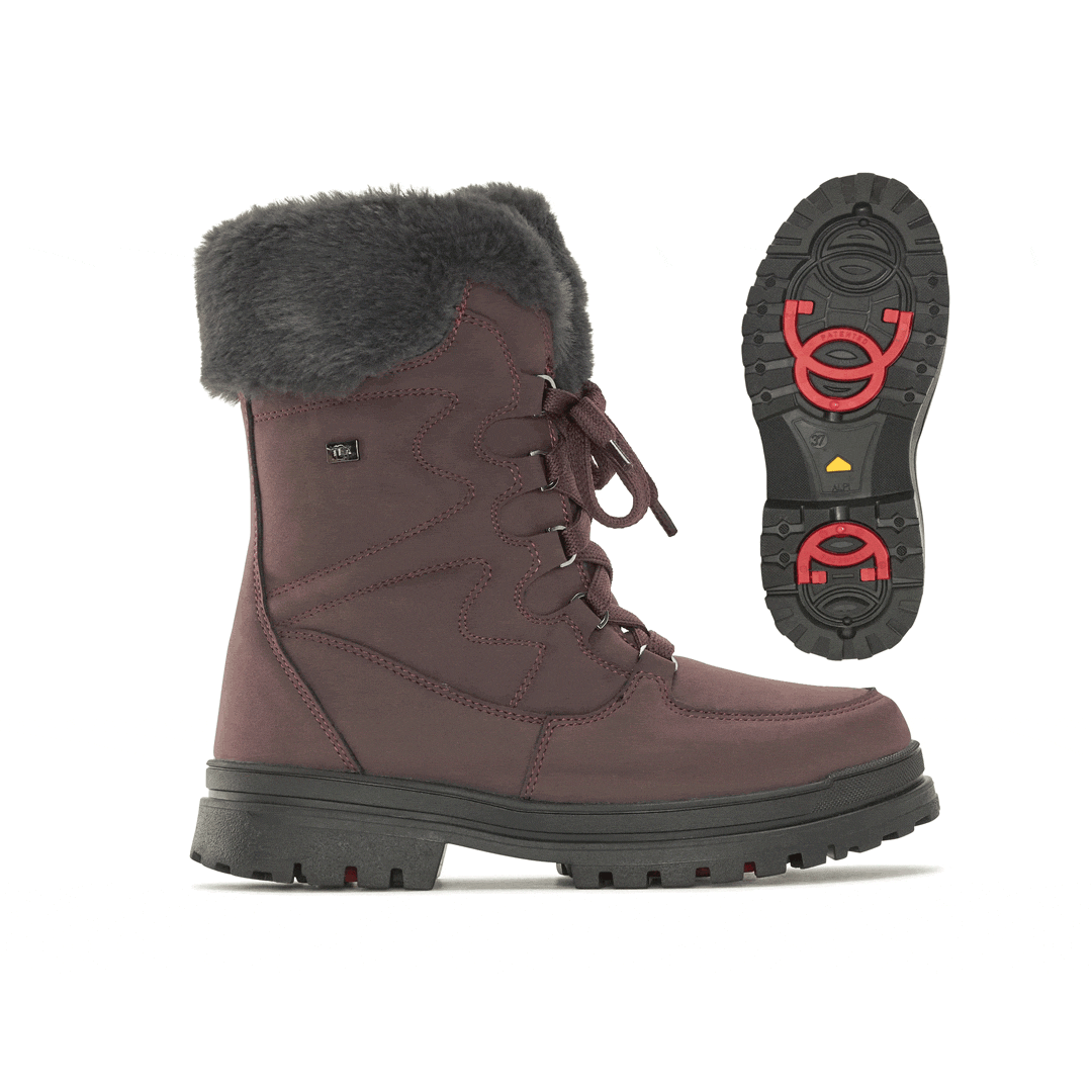 ICEBOUND Women's Snow & Winter Boots Yellow Shoes