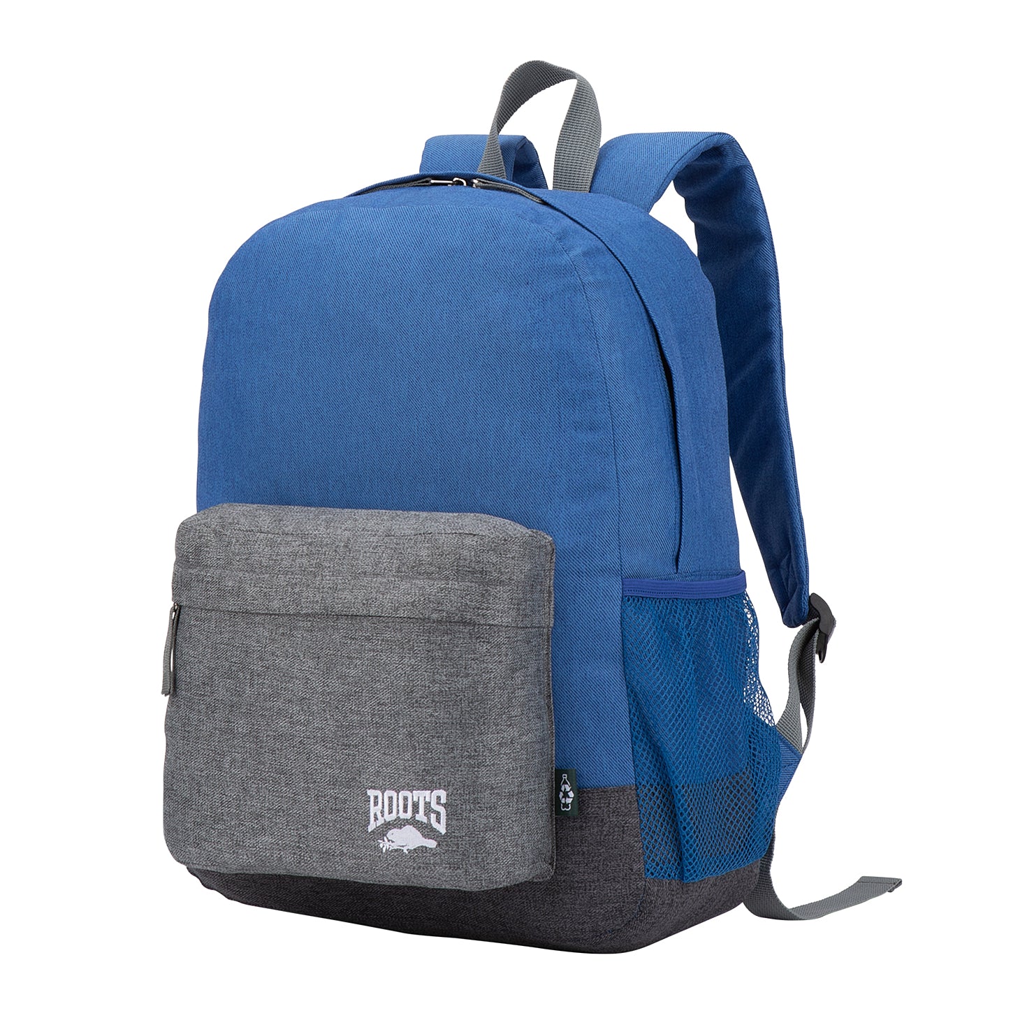 116977-40-ROOTS_BLEU_GRIS_SAC_A_DOS-01-116977-40-ROOTS BLUE AND GREY BACKPACK-Kids Backpacks | Accessories-Roots-Yellow Shoes
