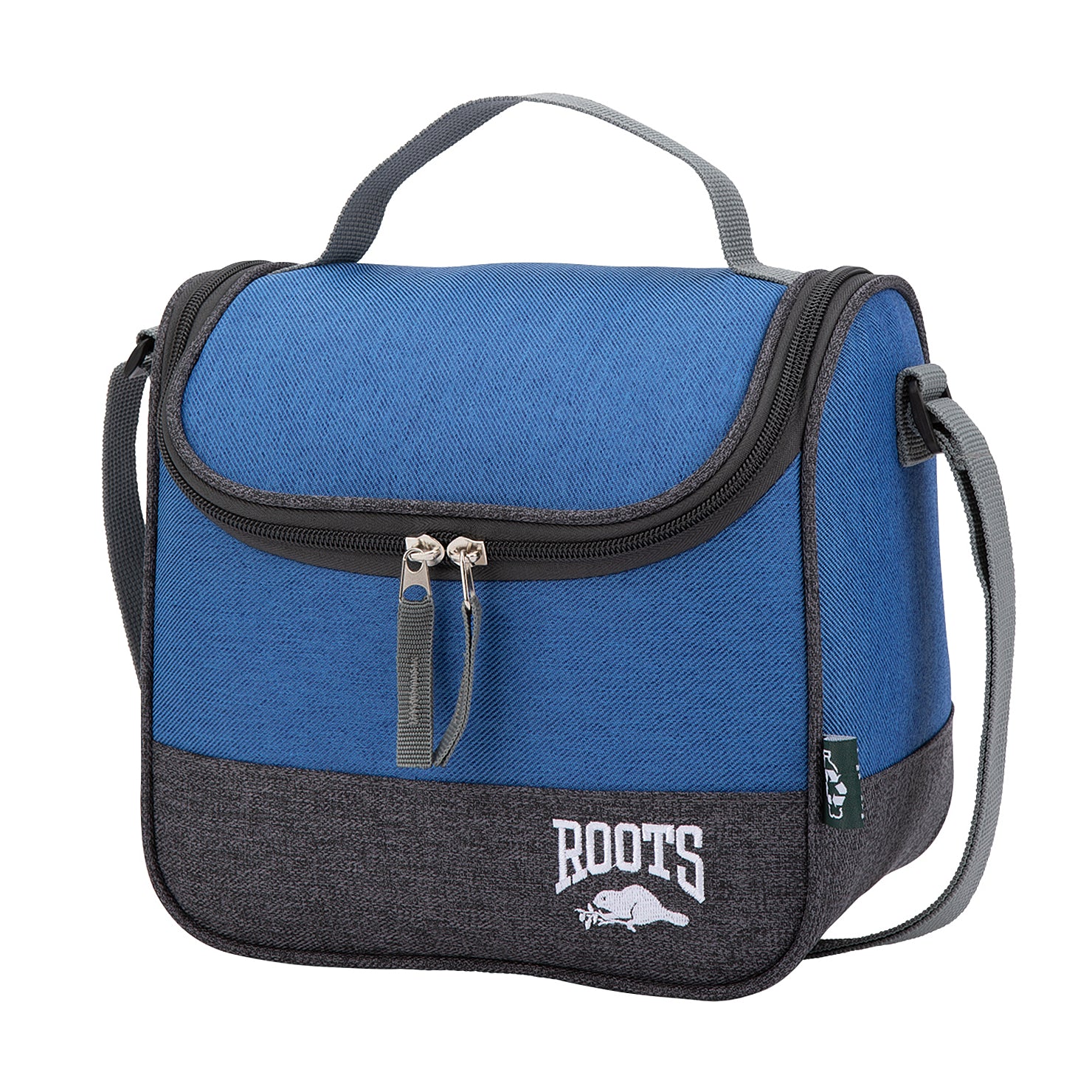 116982-40-ROOTS_BLEU_GRIS_BOITE_A_LUNCH-01-2600600032-ROOTS BLUE AND GREY LUNCH BAG-Kids Lunch Bags | Accessories-Roots-Yellow Shoes