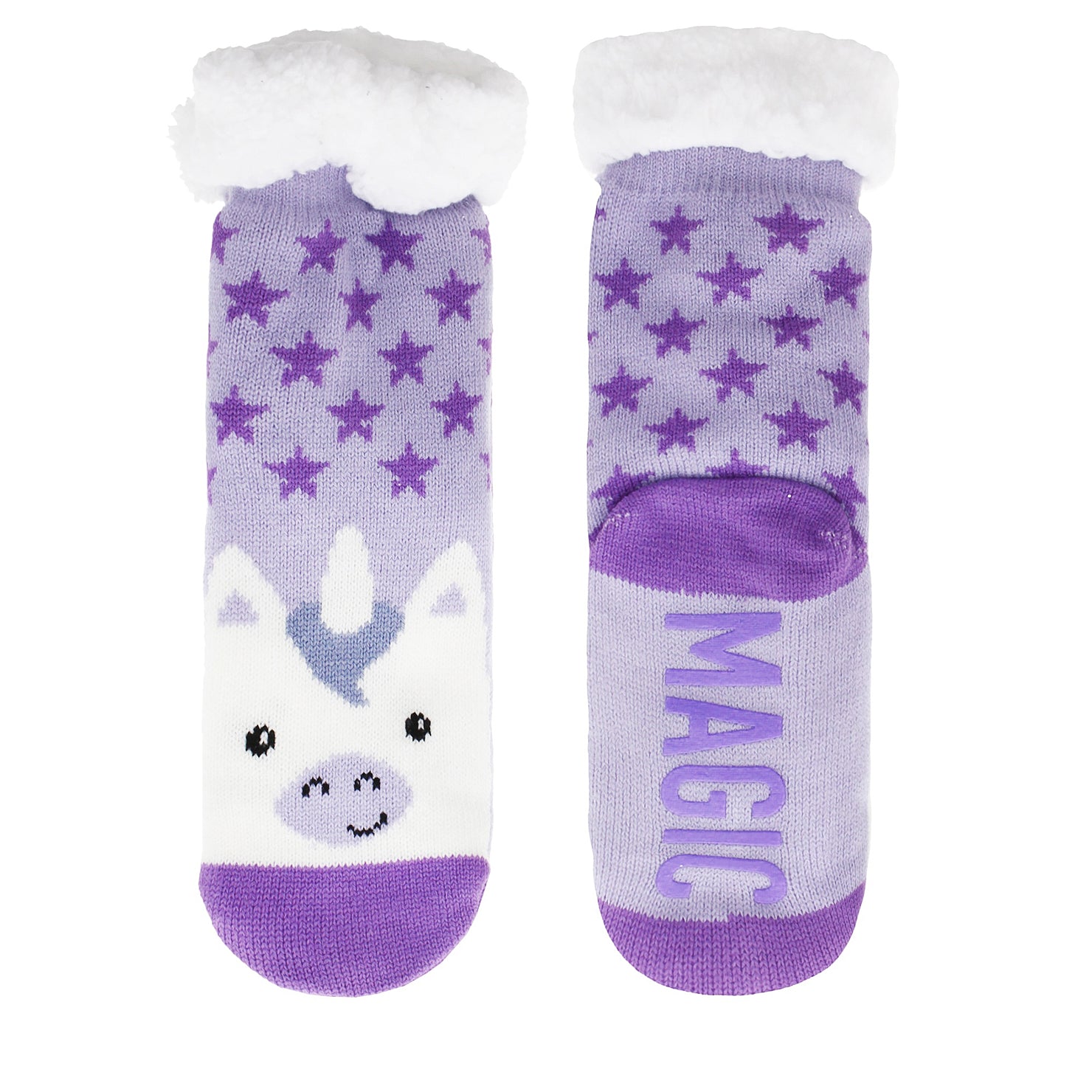 117054-97-DENSLEY_CO_PAIRE_DE_BAS_POUR_ENFANTS_LICORNE_TAILLE_46-1-117054-97-DENSLEY & CO PAIR OF SOCKS FOR KIDS UNICORN SIZE 4-6-Kids Socks | Accessories-Densley & Co-Yellow Shoes