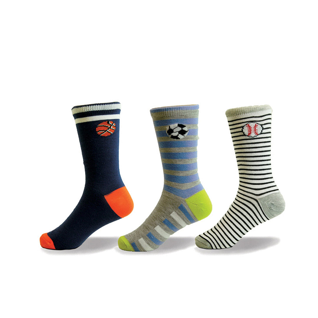 Yellow Shoes | Kids Socks | Accessories | POINT ZERO - 3 Paires De Bas Pour Enfants Taille 8-11 | 117146-00-POINTZERO3PAIRESDEBASPOURENFANTSTAILLE811SPORTS-117146-00-POINT ZERO - 3 Pairs of socks for kids SIZE 8-11-Kids Socks | Accessories-Point Zero-Yellow Shoes