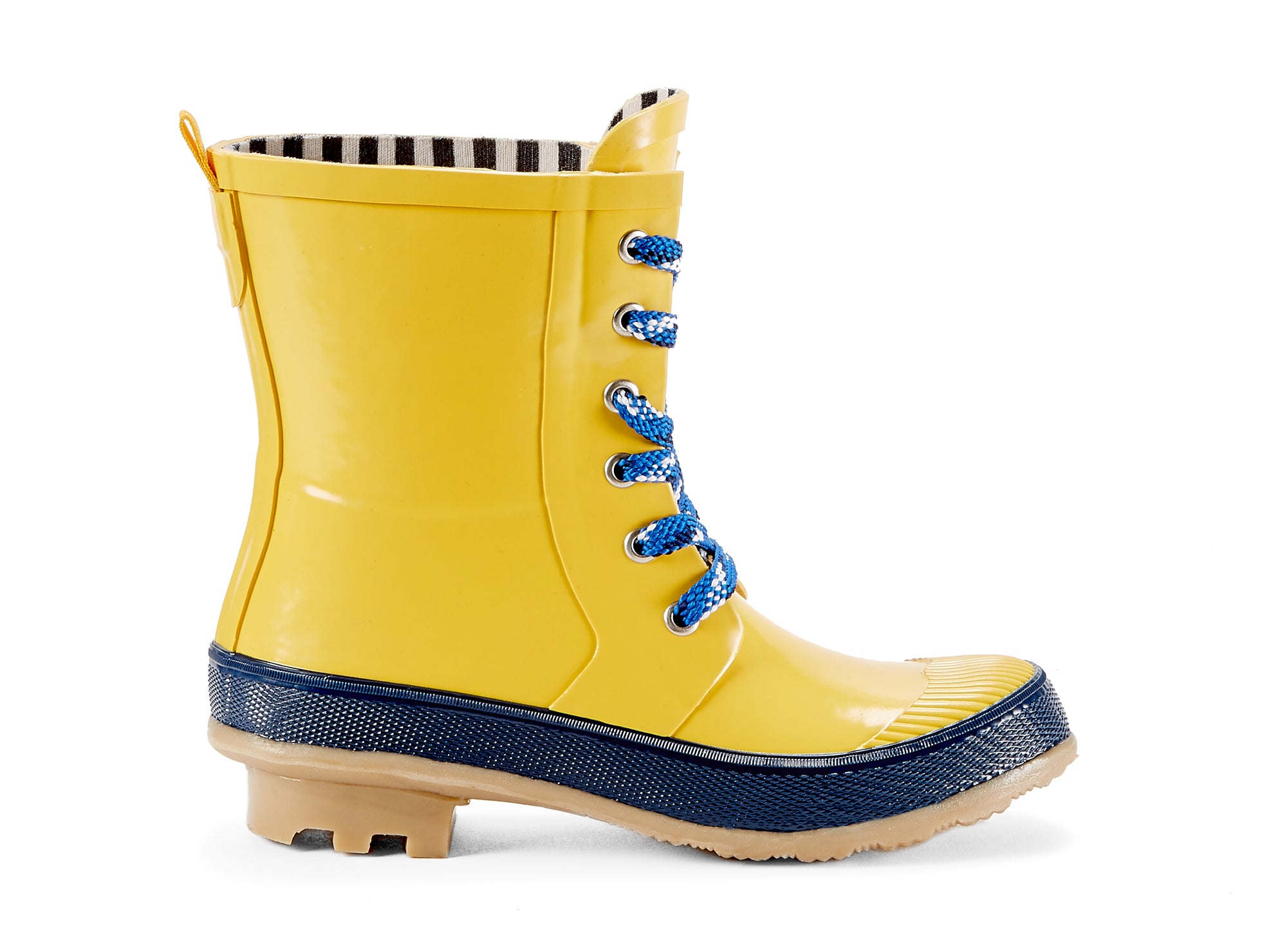 Yellow Shoes | Womens-Rainwear-Rain Boot-Low | Lacee | 
