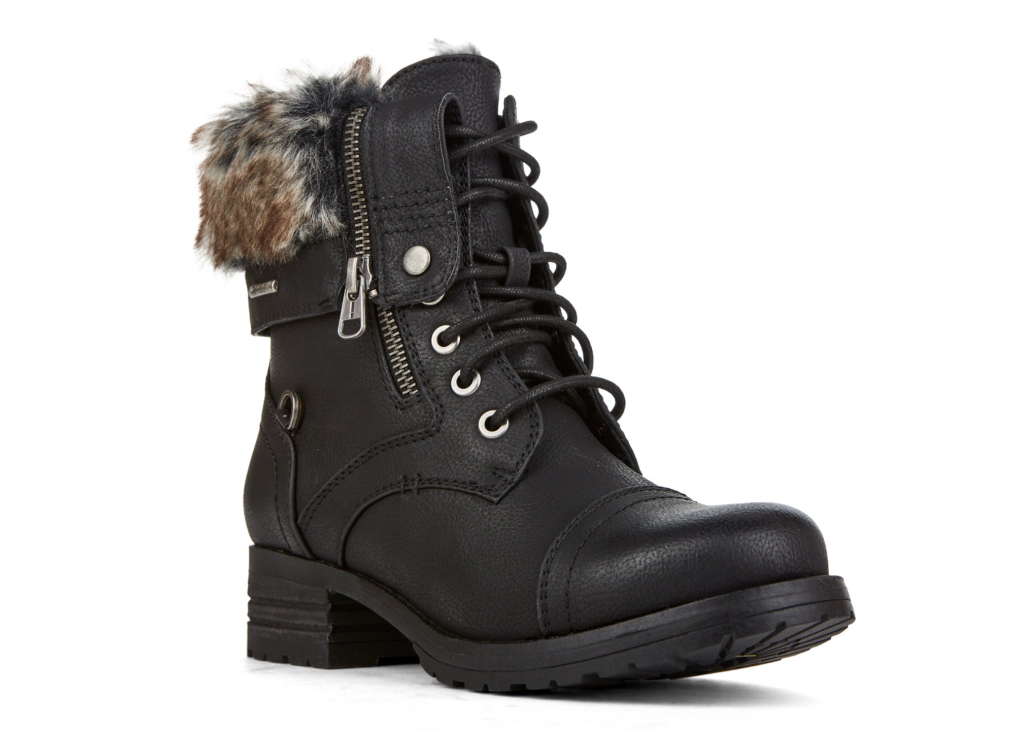 Yellow Shoes | Missy-Light Boots-Casual-Flat & Med. Shaft | Borealis High Jr | 