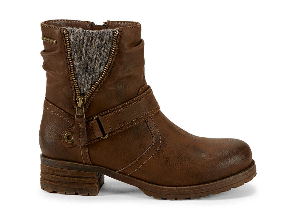 Yellow Shoes | Womens-Winter Boots-Casual-Low Shaft & Low Heel | Cozyy | 
