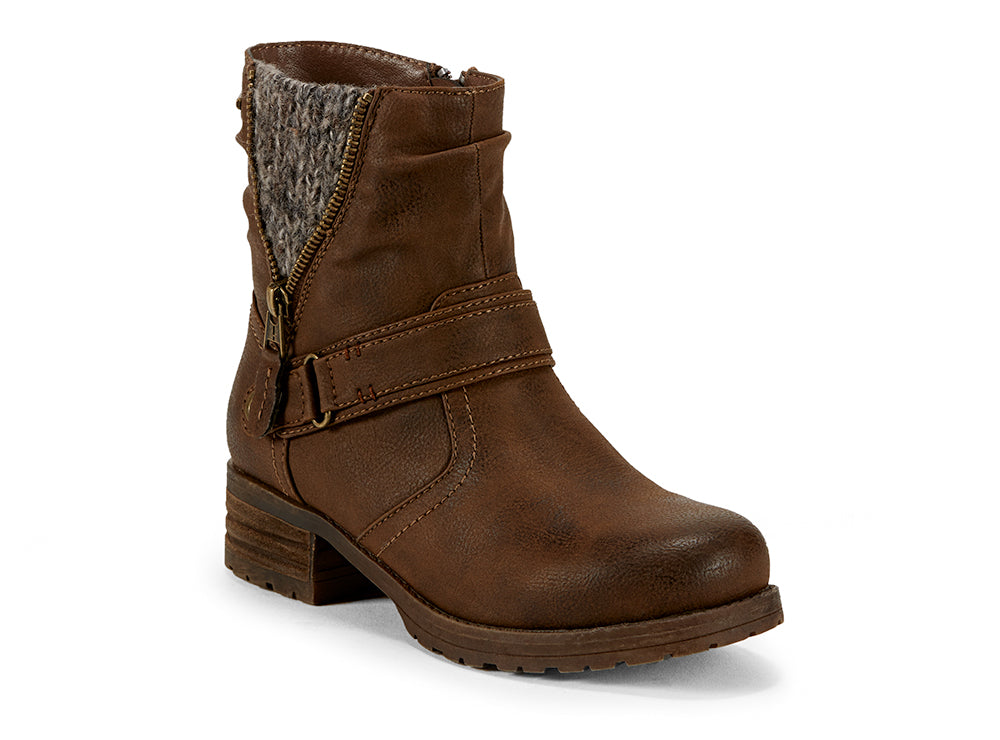 Yellow Shoes | Womens-Winter Boots-Casual-Low Shaft & Low Heel | Cozyy | 