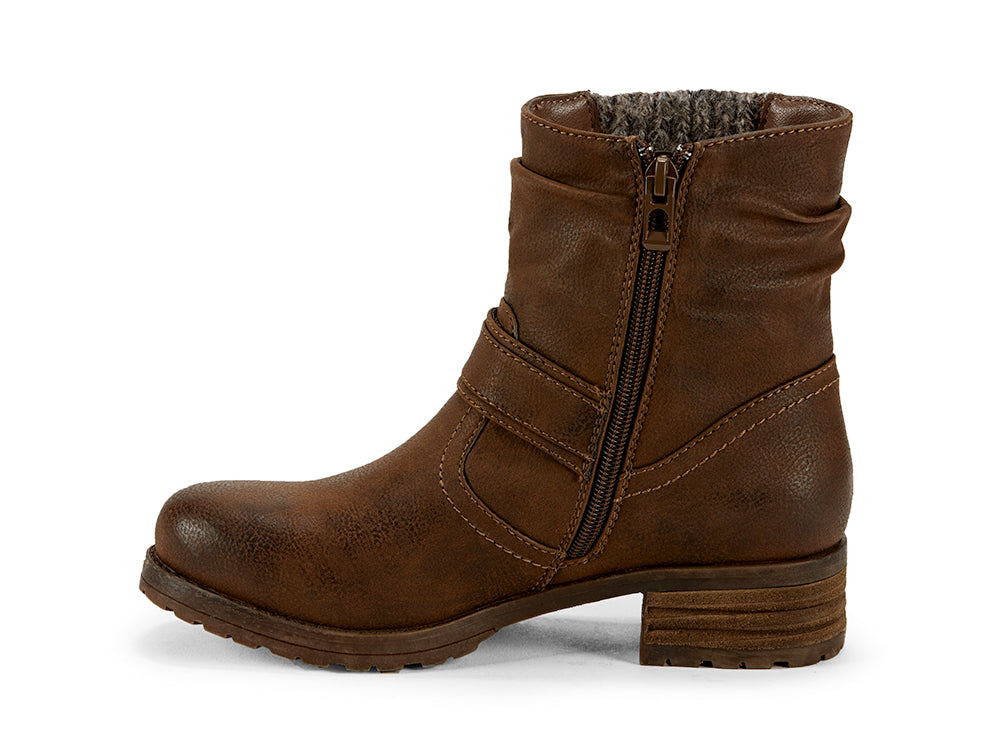 Yellow Shoes | Womens-Winter Boots-Casual-Low Shaft & Low Heel | Cozyy | 